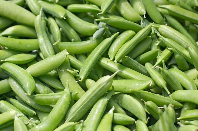 image of sugar snap peas