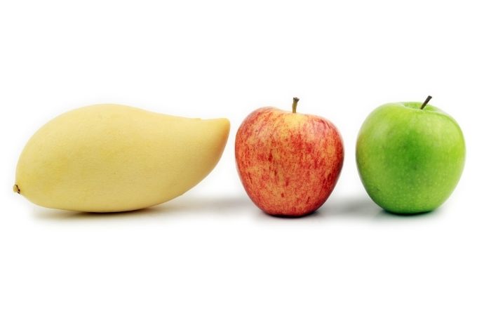 image of mango and apple
